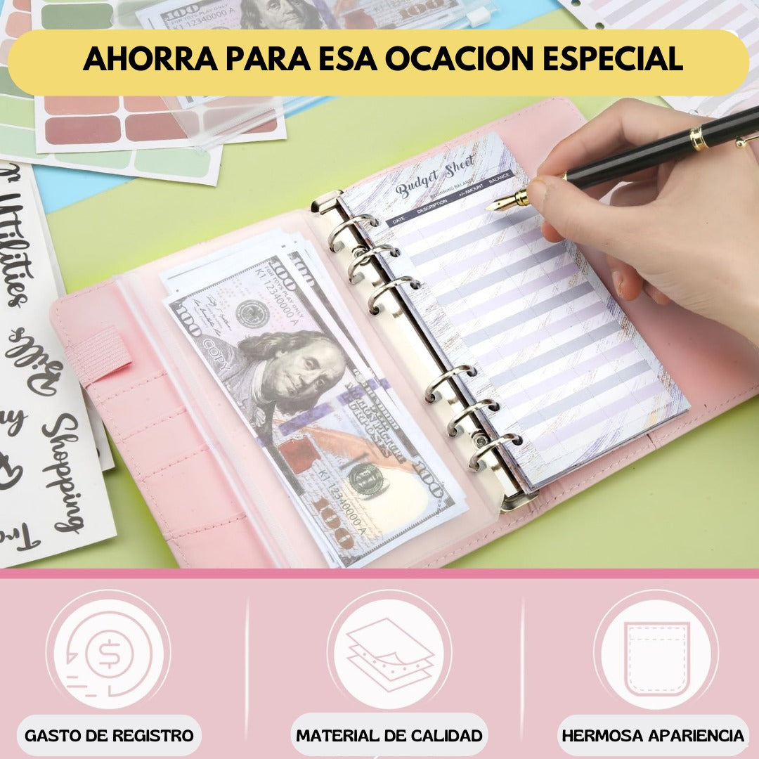 AGENDA DE AHORROS DE DINERO BINDER